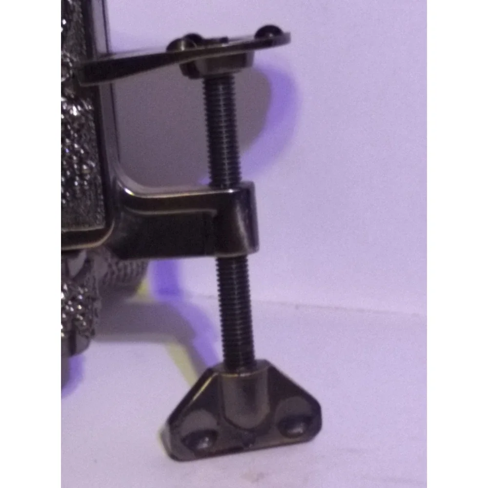 Vintners Reserve Wine Bottle Opener Antique Embossed Grape Bar Clamp Lever